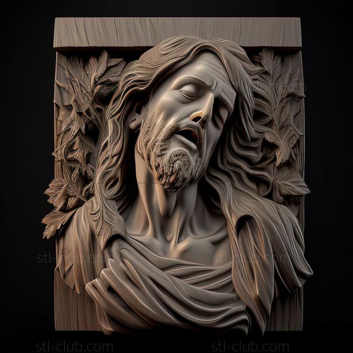 3D model st jesus (STL)